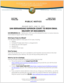 SBSC to Begin Email Delivery of Documents
